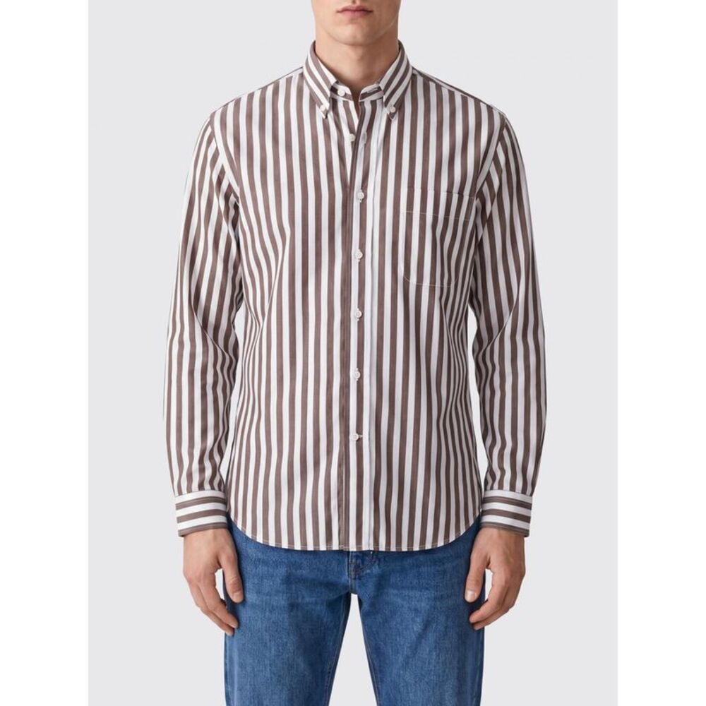 Sebago Shirt Men Brown